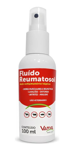 Fluído Raumatosol   Anti-inflamatorio Tópico 100ml