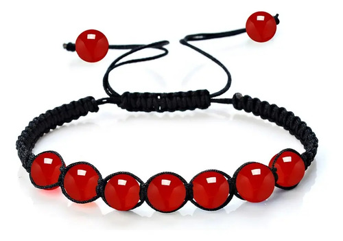 Bonita Pulsera 7 Piedras Naturales Hecho A Mano Unisex B751
