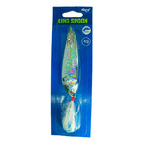 Cuchara Holografica King Spoon 1.5 Oz Pesca Playa Currican Color Plata Sl