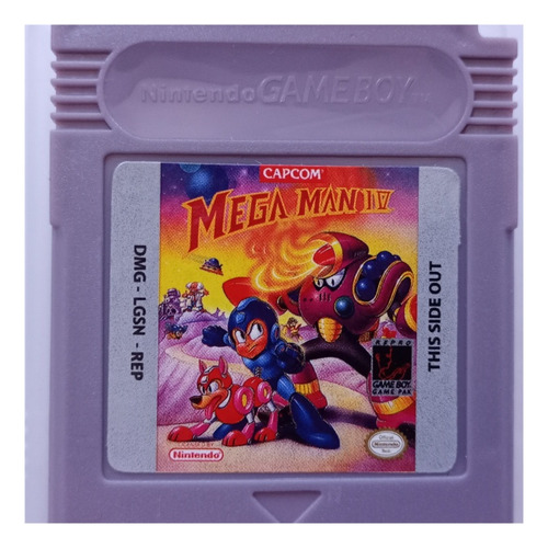 Megaman Iv Para Game Boy, Gbp, Gbc, Adv, Sp. Repro 
