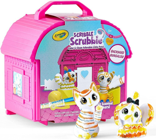 Juguete Niños Scribble Scrubbie Backyard Bungalow Crayola