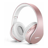 Audifonos Tuinyo Bluetooth Inalambrico Y Microfono Rose Gold