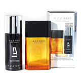 Azzaro Pour Homme Set 100ml Deo 150ml Volumen De La Unidad 150 Ml