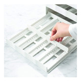 Organizador Ajustable Para Especias, Blanco