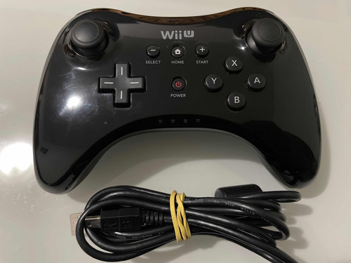 Controle Nintendo Wii U Pro Controller Original Impecável