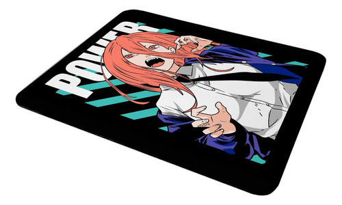 Mouse Pad Anime Chainsaw Man Power Aert