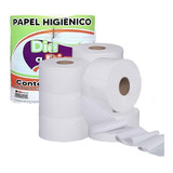 Papel Higiênico Branco Institucional Simples 8 Rolos 300m