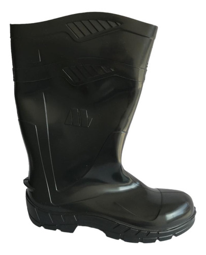 Bota De Pvc Marluvas Cano Alto Com Bico De Aço Ca 40752