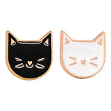 Pack Pines Cara De Gato Broches Gatito Prendedor Gatuno