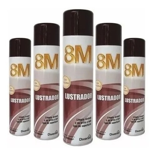 8m Lustramueble Aerosol X 360 Ml (diversey) Caja X 12 