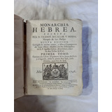 Monarchia Hebrea I - Bacallar Y Sanna - 1746