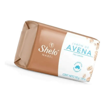 Jabón De Avena Sheló Limpieza A Base De Extractos Naturales | MercadoLibre
