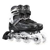 Patines Lineales Regulables Con Luces