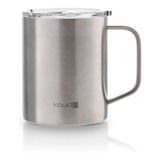 Caneca Kouda 370ml - Prata (06h Frio / 03h Quente)