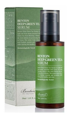 Benton Deep Green Tea  Serum 30 Ml Cosmética Coreana Tipo De Piel Grasas/mixtas/sensibles