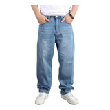 Pantalones Vaqueros Hip Hop Para Hombre, Talla Grande