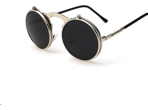 Gafas De Sol Retro Con Tapa Redonda Para Hombre Y Mujer, Est