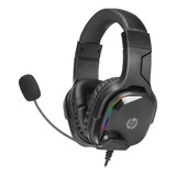 Audífonos Hp Gamer Stereo Headset Dhe 8004 Color Negro