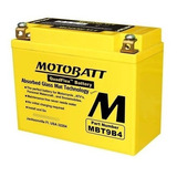 Bateria De Moto Agm Motobatt Mbt9b4 9ah Yamaha Xt 660 X R