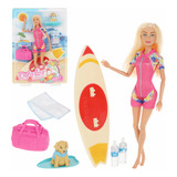 Muñeca Articulada Surf Defa Lucy Surfista