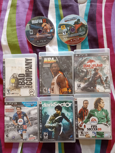 Lote De Juegos Ps3