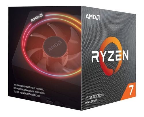 Procesador Gamer Amd Ryzen 7 3700x De 8 Núcleos Y  4.4ghz