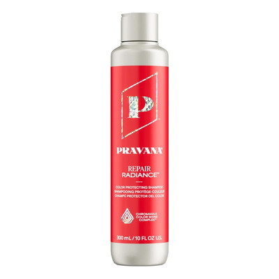 Shampoo Reparador Para Cabello Teñido y Dañado Pravana Repair Radiance 300ml con Vitamina E | Envío gratis