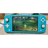 Nintendo Switch Lite Turquesa De 32gb Con Memoria De Sd 32gb