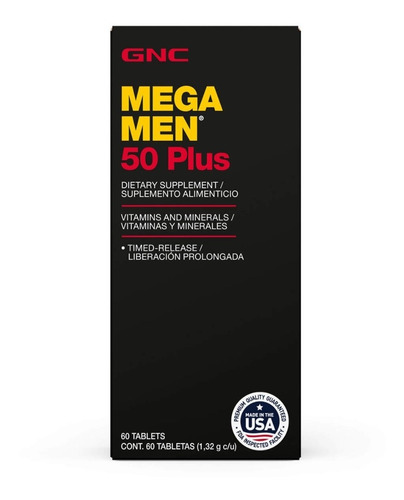 Gnc Mega Men 50 Plus