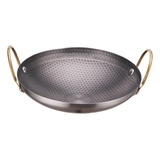 Wok De Acero Inoxidable, Sartén, Sartén, Olla, 8 Pulgadas