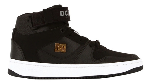 Zapatillas Dc Shoes Modelo Pensford Ss Negro Dorado Mujer