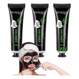 Cuidado Facial Set 3 Mascarilla Negra Elimina Puntos Negros