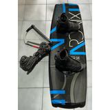 Tabla Completa Con Botas Wakeboard Ronix Y Manillar