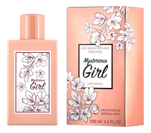 Perfume New Brand Prestige Mysterious Girl 100ml Selo Adipec