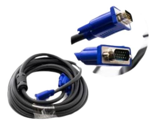 Cable Vga Ideal Para Conectar Monitor Tv Proyectores 10 Mts