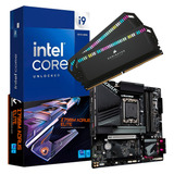 Kit Intel Core I9 14900kf  Gigabyte Z790m Aorus Elite 64gb 