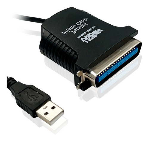 Cabo Conversor Usb Paralelo Db36 Lpt Impressora Lx300 36 Pin