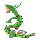 Peluche Rayquaza Green Dragon Transformable