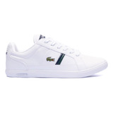 Sapatênis Lacoste Europa Original Lcr3 Branco Novo Masculino