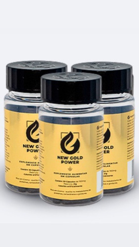 New Gold Power -30 Capsulas - Resultados Imediatos. Envio Ja