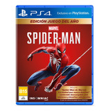 Marvel's Spider-man Game Of The Year Edition Sony Ps4