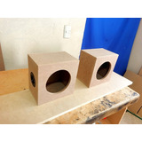 4 Cajones Para Bocinas De 6.5 Fabricados Con Mdf De 12mm 