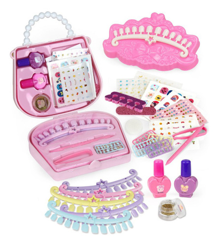 Conjunto De Manicure Infantil, Brinquedos Para Casa, Manicur