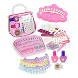 Conjunto De Manicure Infantil, Brinquedos Para Casa, Manicur