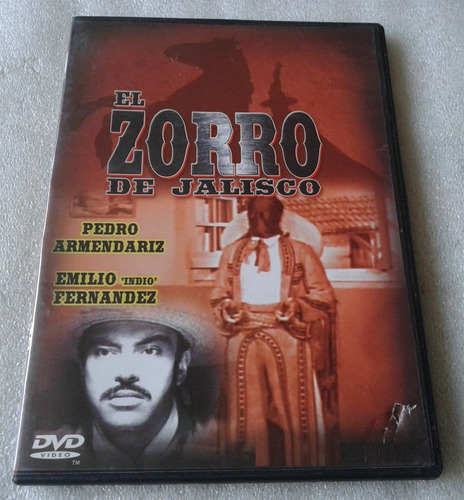 El Zorro De Jalisco Pelicula Dvd Pedro Armendariz Indio Fdez