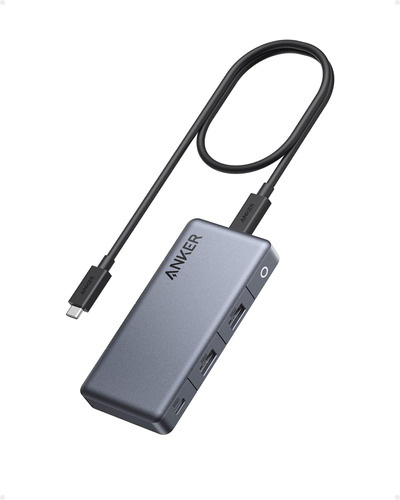 Anker Usb C Hub, Anker 343 Usb C Hub (7 En 1, Hdmi 4k Dual) 