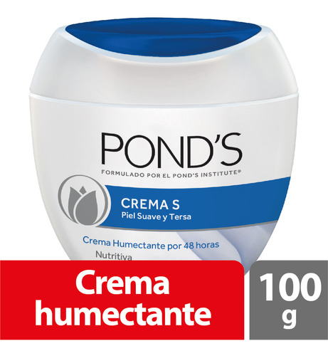 Crema Humectante Facial Ponds S X 100g