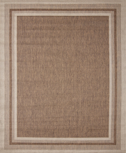 Tapete 200x300 Econature Moldura Decor Sisal Fácil De Limpar