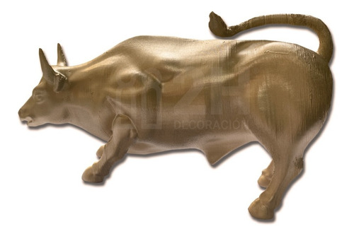 Bull Toro Wall Street 22.8 Cm Largo Finanzas Regalo Especial