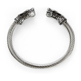 Pulsera Vikinga De Ragnar De Acero Inoxidable Para Hombre